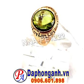 Nhẫn Nam Peridot Vàng 18k NNA-PE1222