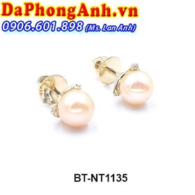 Bông Tai Ngọc Trai Vàng 18k BT-NT1135