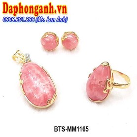 Bộ Đá May Mắn Thiên Nhiên Vàng 18K BTS-MM1165