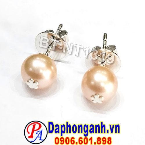 Bông Tai Bạc Ngọc Trai BT-NT1319