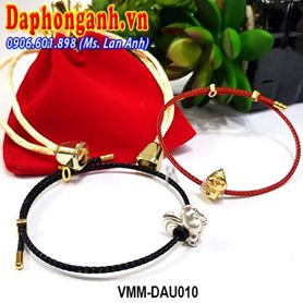 Vòng Phong Thủy May Mắn Charm Bạc 925 Tuổi Dậu VMM-DAU010