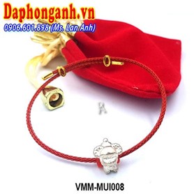 Vòng Phong Thủy May Mắn Charm Bạc 925 Tuổi Mùi VMM-MUI008