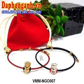 Vòng Phong Thủy May Mắn Charm Bạc 925 Tuổi Ngọ VMM-NGO007