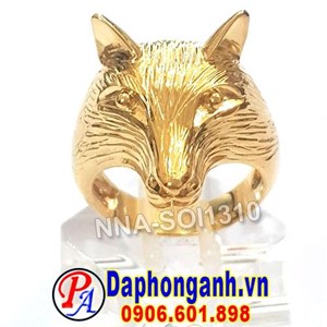 Nhẫn Nam Kiểu Sói Vàng 18K NNA-SOI1310