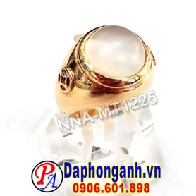 Nhẫn Nam Moonstone Vàng 18k NNA-MT1225