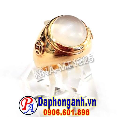 Nhẫn Nam Moonstone Vàng 18k NNA-MT1225