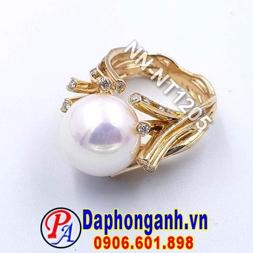 Nhẫn Nữ Ngọc Trai Vàng 18K NN-NT1205