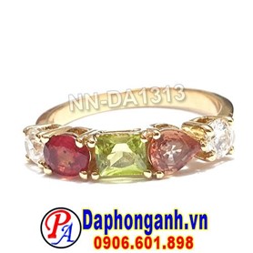 Nhẫn Nữ Đá Thiên Nhiên Vàng 18K NN-DA1313