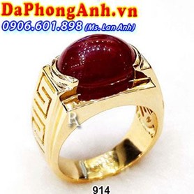 Nhẫn Nam Ruby Vàng 18k NNA-RB914