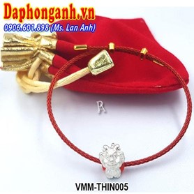 Vòng Phong Thủy May Mắn Charm Bạc 925 Tuổi Thìn VMM-THIN005