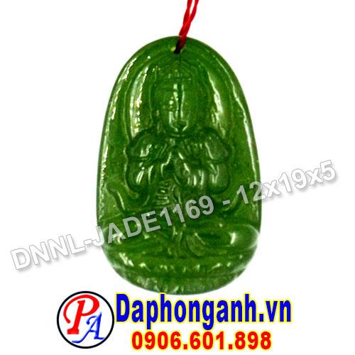 Mặt Dây Chuyền Phật Bản Mệnh Đại Nhật Như Lai Ngọc Jade DNNL-JADE1169