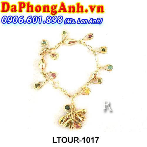 Lắc tay Tourmaline vàng18K LT-TOUR1017