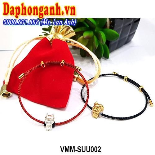 Vòng Phong Thủy May Mắn Charm Bạc 925 Tuổi Sửu VMM-SUU002