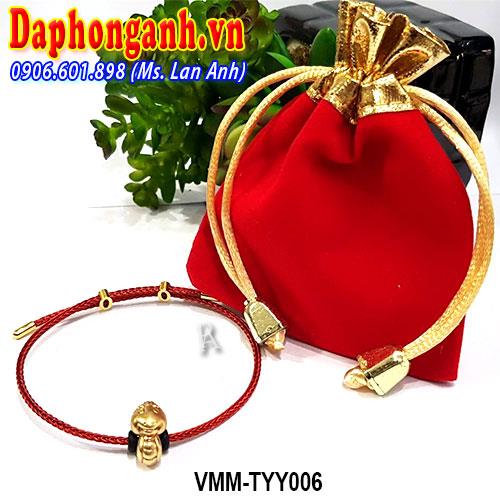 Vòng Phong Thủy May Mắn Charm Bạc 925 Tuổi Tỵ VMM-TYY006