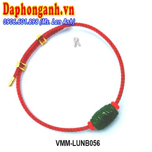 Vòng Phong Thủy May Mắn Lu Thống Ngọc Bích VMM-LUNB056