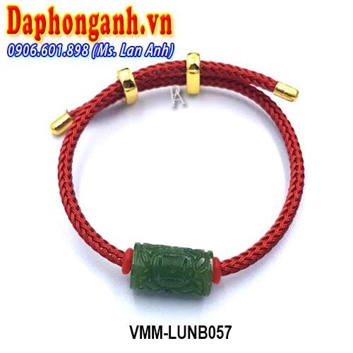 Vòng Phong Thủy May Mắn Lu Thống Ngọc Bích VMM-LUNB057