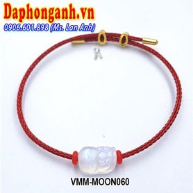 Vòng Phong Thủy May Mắn Tỳ Hưu Monnstone VMM-MOON060