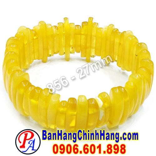 Vòng Hổ Phách Nữ 27mm VHP-856